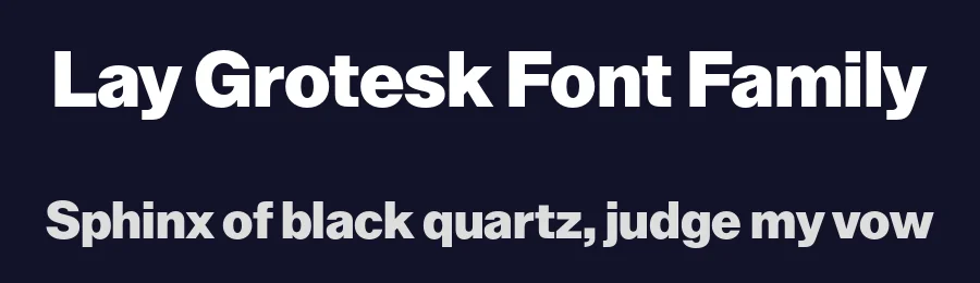 Lay Grotesk Font Family by Due Studio — Sans Serif Font — thumbnail 2