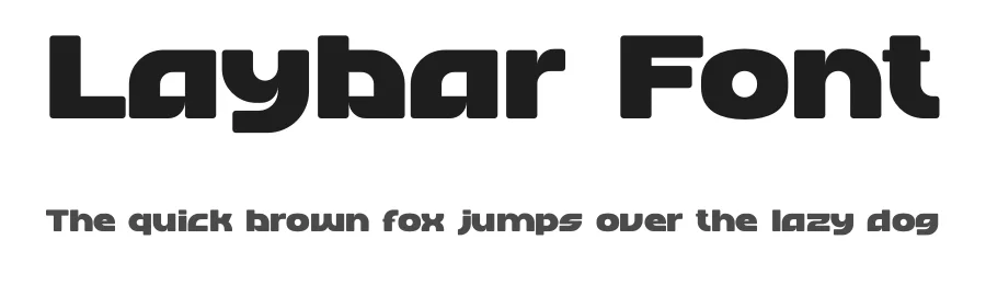 Laybar Font by Pinisiart — Display Font