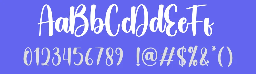 Layout Script Font by creativeletter — Script Handwritten Font — thumbnail 3