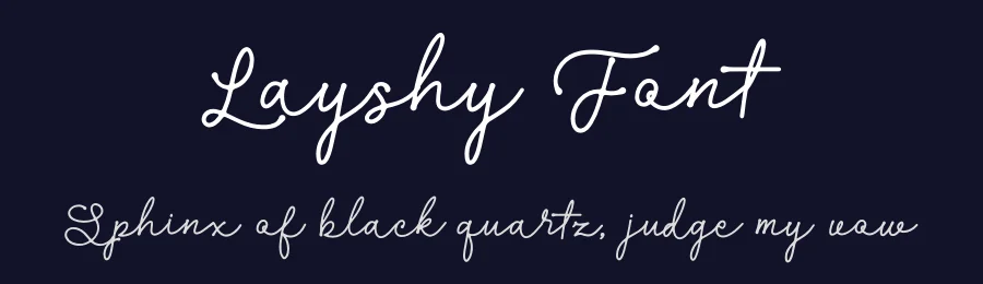 Layshy Font by Denustudios — Script Handwritten Font — thumbnail 2