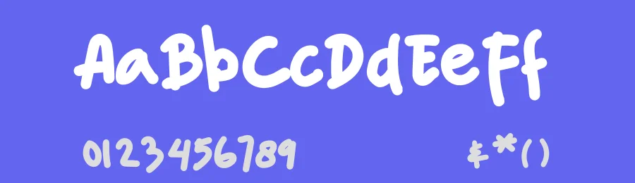 Lazy Boy – Display Font by ReyreyBlue — Script Handwritten Font — thumbnail 3