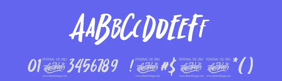 Lazy Designer Font by Almarkha Type — Display Font — thumbnail 3
