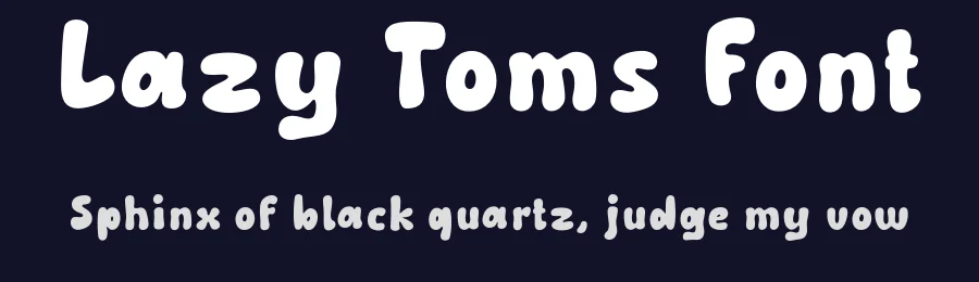 Lazy Toms Font by Typebae — Script Handwritten Font — thumbnail 2