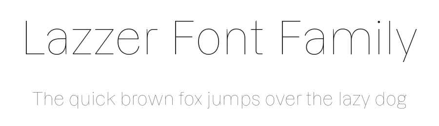 Lazzer Font Family by Martin Vácha — Sans Serif Font
