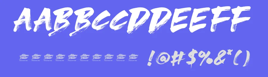 le Genoss Brush Font by Attype-Studio — Script Handwritten Font — thumbnail 3