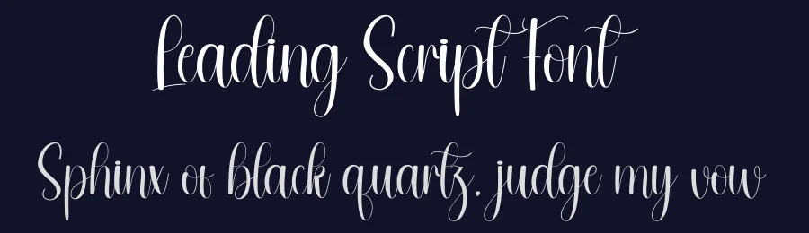 Leading Script Font by andikastudio — Script Handwritten Font — thumbnail 2