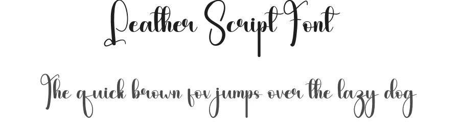 Leather Script Font by andikastudio — Script Handwritten Font