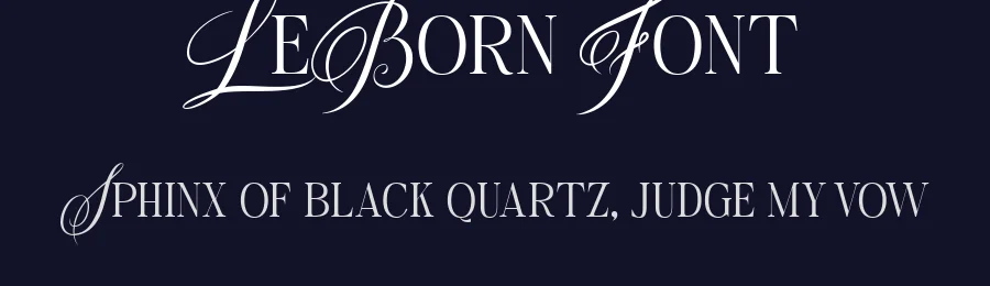 LeBorn Font by TypeClassHeroes — Script Handwritten Font — thumbnail 2