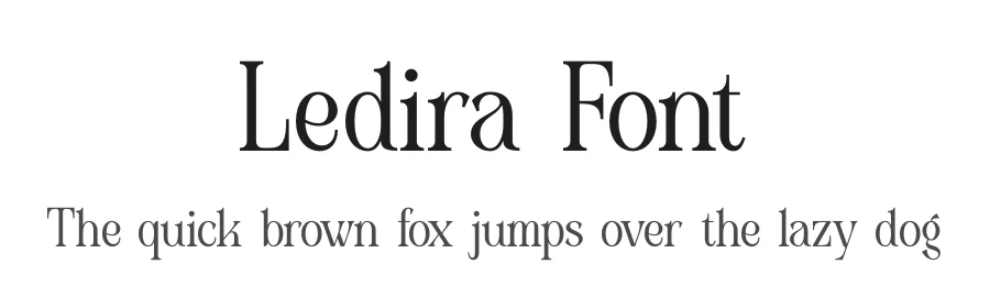 Ledira Font by Denustudios — Decorative Font