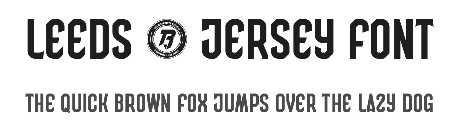 Leeds โ Jersey Font by Studio TRQ โ Display Font