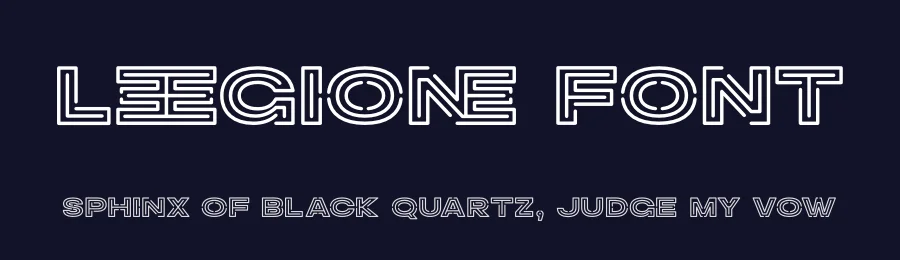 Leegione Font by Almarkha Type — Display Font — thumbnail 2