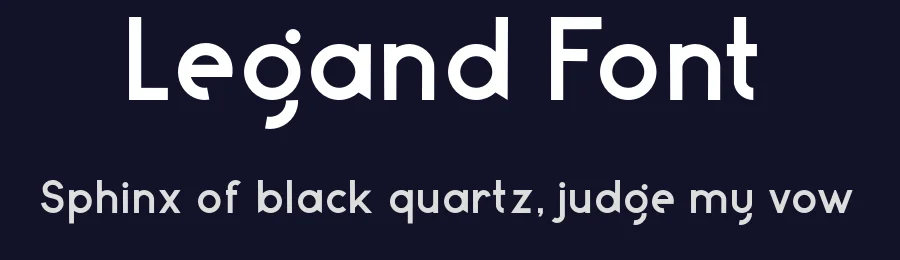 Legand Font by SlideShoot — Display Font — thumbnail 2