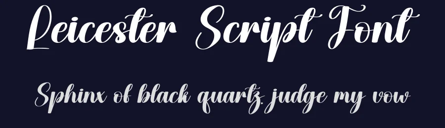 Leicester Script Font by creativeletter — Script Handwritten Font — thumbnail 2