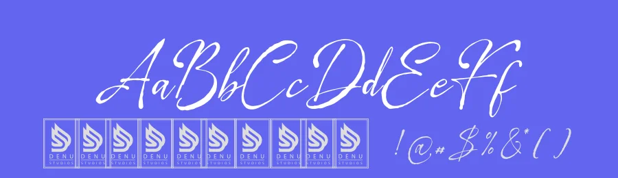 Leirtag Aquelli Font by Denustudios — Decorative Font — thumbnail 3