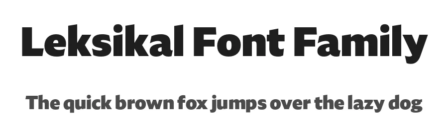 Leksikal Font Family by Tokotype — Decorative Font