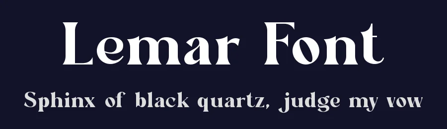 Lemar Font by ErmediaStudio — Serif Font — thumbnail 2