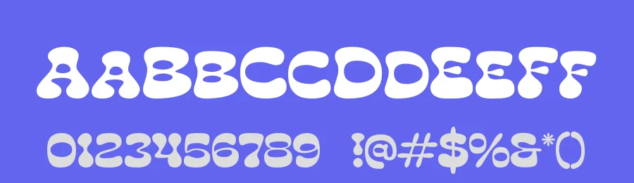 Lemon Burst – Groovy Display Font by timelesstype.co — Display Font — thumbnail 3