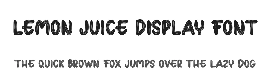 Lemon Juice Display Font by creativeletter — Script Handwritten Font