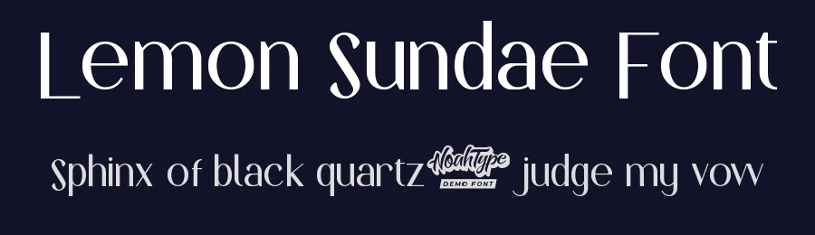 Lemon Sundae Font by noahtype — Sans Serif Font — thumbnail 2