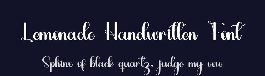 Lemonade Handwritten Font by inermediaSTUDIO — Script Handwritten Font — thumbnail 2