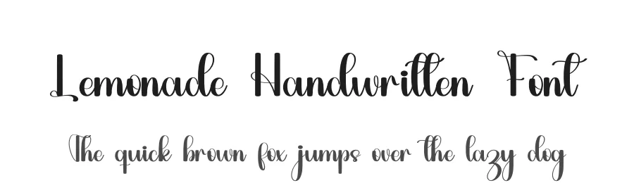 Lemonade Handwritten Font by inermediaSTUDIO — Script Handwritten Font