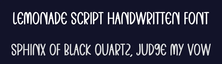 Lemonade Script Handwritten Font by inermediaSTUDIO — Display Font — thumbnail 2