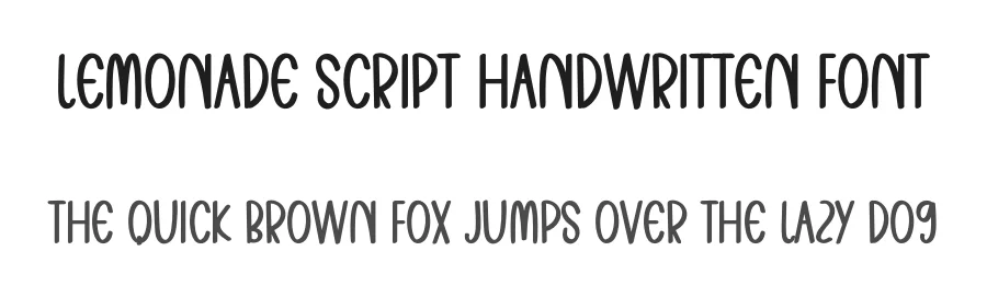Lemonade Script Handwritten Font by inermediaSTUDIO — Display Font