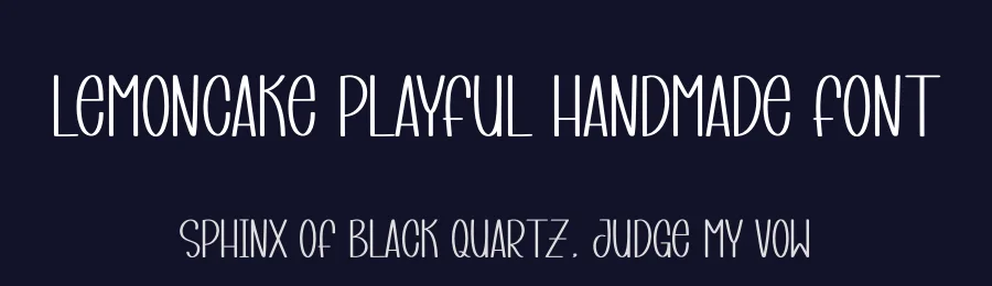 Lemoncake Playful Handmade Font by andikastudio — Display Font — thumbnail 2