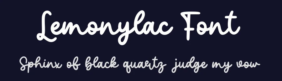 Lemonylac Font by Essentials Studio — Display Font — thumbnail 2