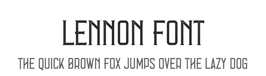 Lennon Font by vpcreativeshop — Display Font