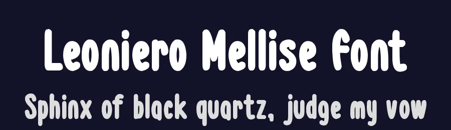 Leoniero Mellise Font by futuristypestudio — Display Font — thumbnail 2