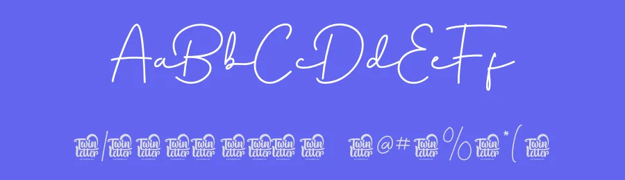 Lesarta Font by twinletter — Script Handwritten Font — thumbnail 3