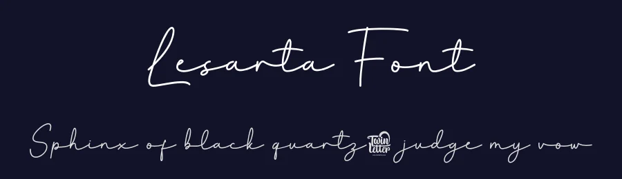 Lesarta Font by twinletter — Script Handwritten Font — thumbnail 2