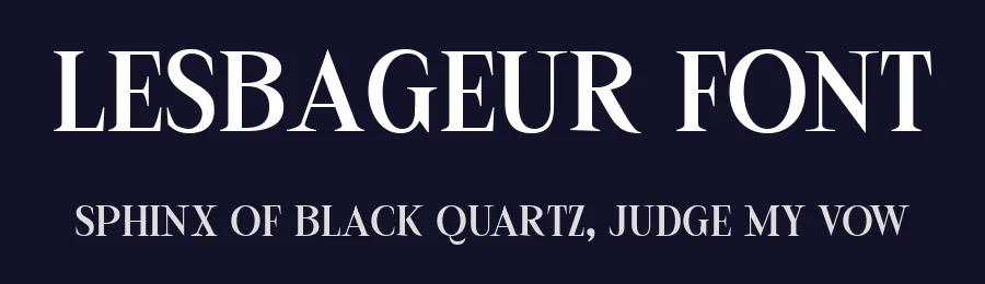 LesBageur Font by Hole Hope Design — Script Handwritten Font — thumbnail 2