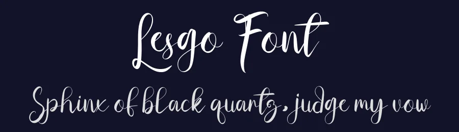 Lesgo Font by khalwastudio — Script Handwritten Font — thumbnail 2