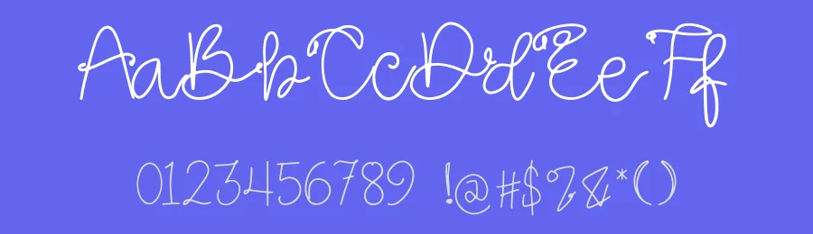 Lessie Script Font by Dhabee — Script Handwritten Font — thumbnail 3