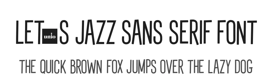 Letβs Jazz Sans Serif Font by unio creative solutions β Script Handwritten Font