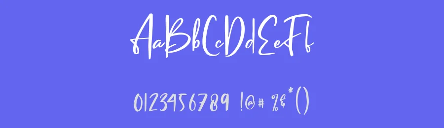 Letter Hellen Signature Font by Garisman Std — Script Handwritten Font — thumbnail 3