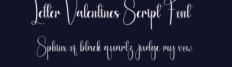 Letter Valentines Script Font by andikastudio — Script Handwritten Font — thumbnail 2
