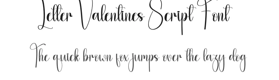Letter Valentines Script Font by andikastudio — Script Handwritten Font