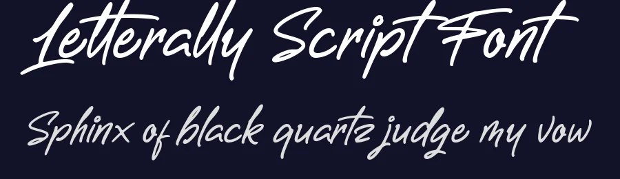 Letterally Script Font by Ketikata Studio — Script Handwritten Font — thumbnail 2