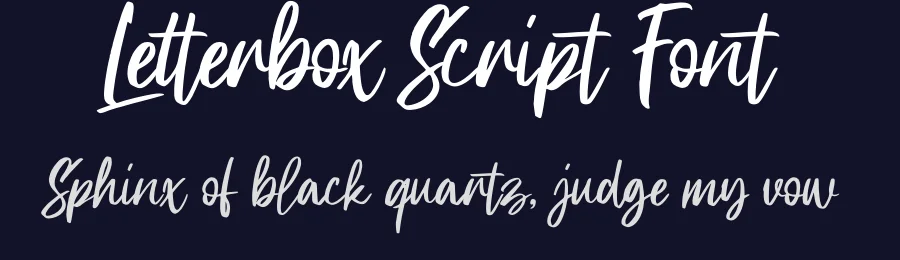 Letterbox Script Font by Gassstype — Script Handwritten Font — thumbnail 2