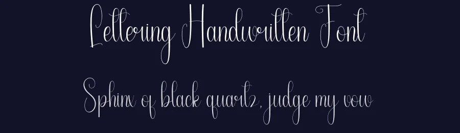 Lettering Handwritten Font by andikastudio — Script Handwritten Font — thumbnail 2
