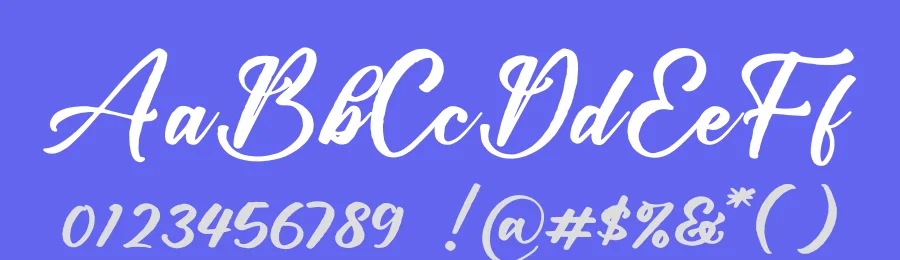 Letterland – Modern Script Font by glorytype — Script Handwritten Font — thumbnail 3