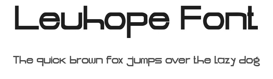 Leuhope Font by Gunaloecraft β Sans Serif Font
