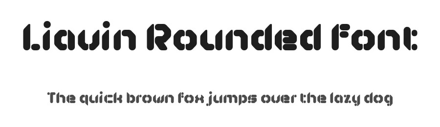 Liavin Rounded Font by craftsupplyco — Display Font
