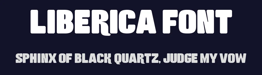 Liberica Font by Almairatype — Decorative Font — thumbnail 2