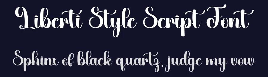 Liberti Style Script Font by freshtypeink — Script Handwritten Font — thumbnail 2
