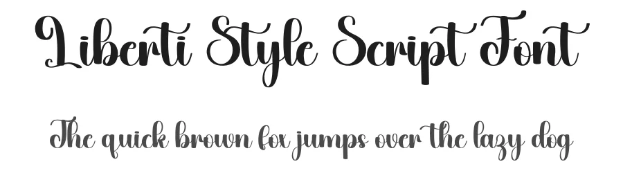 Liberti Style Script Font by freshtypeink — Script Handwritten Font
