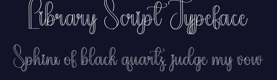 Library Script Typeface by andikastudio — Script Handwritten Font — thumbnail 2